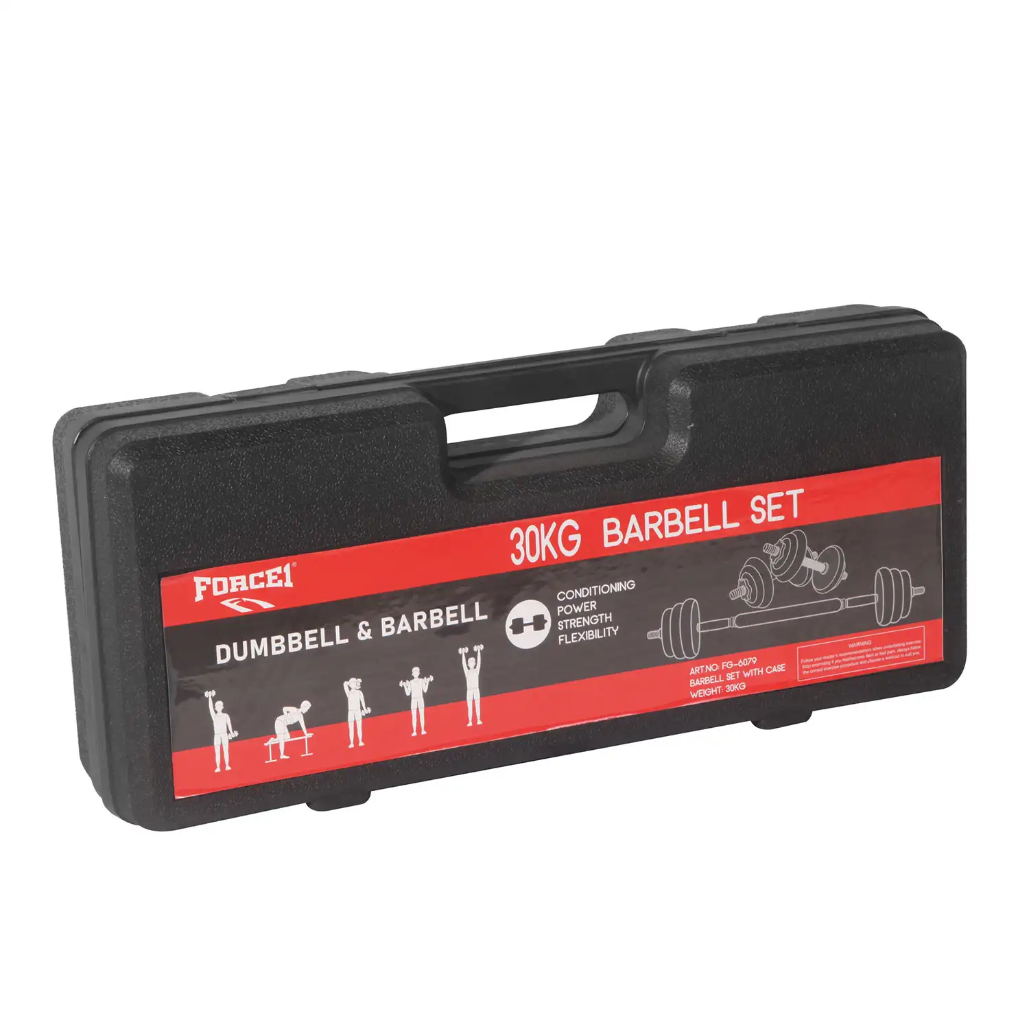 Σετ Βάρη σε Θήκη 30kg FG-6079